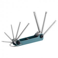 Набор ключей Torx (складной) 8 пр. (Т9 - Т40) (5083F)