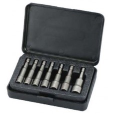 Набор головок на шуруповерт 6,7,8,10,13,1/4",3/8", 7 ед. (шт.)