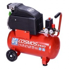 Компрессор поршневой Vрес=24л COSMOS 2420 220V CE ROSSO