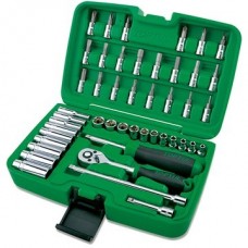 Набор инструмента 1/4" 46ед.