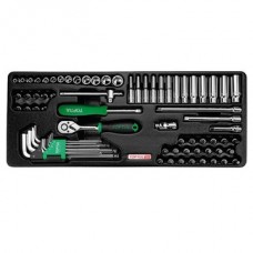 Набор инструмента 1/4" 72ед. (в ложементе)