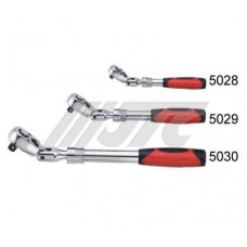 Трещотка на шарнире с регулируемой длиной 1/2" 305-455мм. (резиновая рукоятка) (шт.)