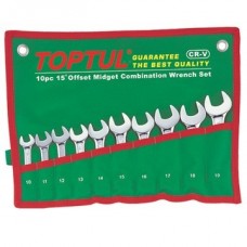 Набор ключей комбинированных укороченных.10 шт. 10-19