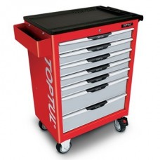 Тележка с инструментом (Pro-Line) 7 секций 227ед. красная