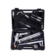 Шприц-масленка пневматический/механический с набором насадок 23ед.