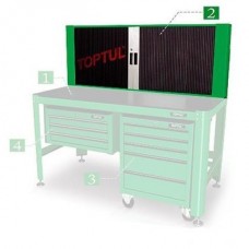 Полка для верстака 1560*200*603мм + 20 держателей