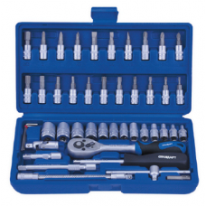 Набор инструмента 1/4" 46 ед.