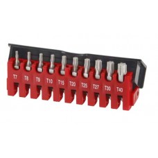 1/4 Hабор бит Torx с отверстием 10 пр. (21012T)