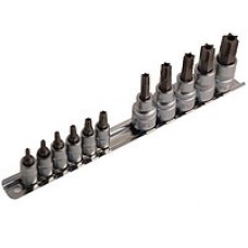 1/4 +3/8 Набор головок-бит Torx с отверстием 11 пр. (2112I)