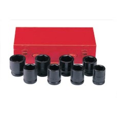 3/4" Набор головок 6-гр. ударных 8 пр. (26-38 мм) (6081)