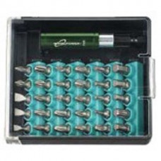 Набор бит SL;PH;PZ;TORX;HX + держатель 31ед. (шт.)