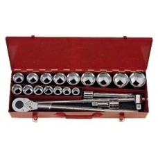 3/4 Набор инструмента 12-гр. 20 пр. (6201)