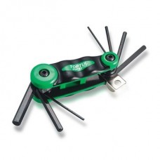 Набор складной ключей HEX: 2,2.5,3,4,5,6,8мм (материал CRV-6150)