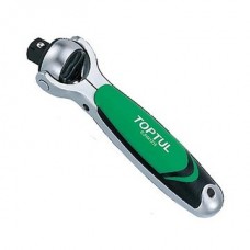 Трещотка 1/2" с шарниром (360°) 72 зубца укороченная