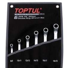 Набор накидных ключей 8-19мм (угол 45°) 6ед.