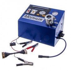 Установка для проверки свечей и коммутаторов "Молния" (12В) с компрессором Установка для проверки свечей и коммутаторов "Молния" (12В) с компрессором