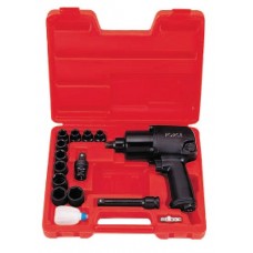 1/2 Пневмогайковерт 813 Нм с набором головок 6-гр.14 пр. (4142B)