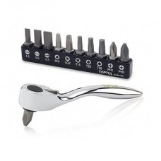 Набор бит 1/4" с трещоткой-битодержателем 12ед.