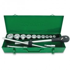 Набор инструмента 3/4" 14ед. (6-гр.) metal case