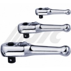 Трещотка укороченная 3/8" 110мм (стальная ручка) (шт.)