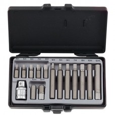 1/2 Набор бит 6-гр. 10 мм 15 пр. (4-12 мм) (4155)