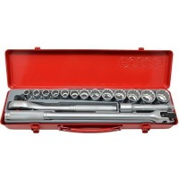 1/2 Набор инструмента 12-гр. 16 пр. (10-27 мм) (4161-9)