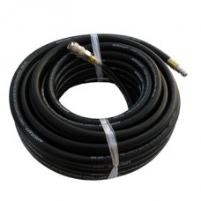 Шланг резиновый воздушный армированный 20 атм 8x15мм, 20м с быстроразъемными соединениями "AIRKRAFT