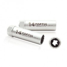 Свечная головка 14мм 3/8 12 гр. с пружинным фиксатором