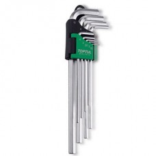 Набор Г-обр.шестигранников 1,5-10мм 9ед. супердлинных