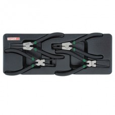 Набор съёмников стопорных колец 4ед. (в ложементе)