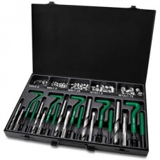 Набор для восстановления резьбы 130ед. (M5,M6,M8,M10,M12)