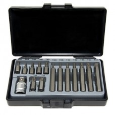 1/2 Набор бит Torx 10 мм 15 пр. (Т20-Т55) (4156)