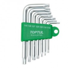 Набор Г-обр. ключей TORX T10-T40 7ед.