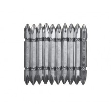 Набор бит крестовых Philips, двухсторонние РН.2, L=45 мм, 10 пр. (2101)