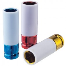 1/2 Головка 6-гр. ударная, глубокая, цветная 21 мм, L=85 мм (4458521C)