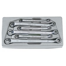 Набор ключей накидных Е-профиль (Torx) отогнутых на 75° 6 пр. (Е6-Е24) (5065)