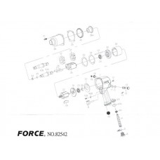 Вал (жало) для пневмогайковерта (82541) (82541-43A)