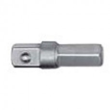 Адаптер 1/4" L=25мм (для головки 1/4") на шуруповерт, 2шт.в блистере (шт.)