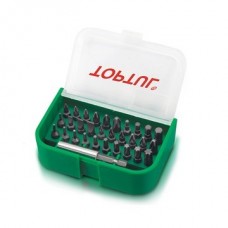 Набор бит 1/4" SL;PH;PZ;TORX;HEX +магнитный держатель 31ед.