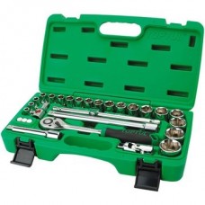 Набор инструмента 1/2" 28ед. со светящимся переходником