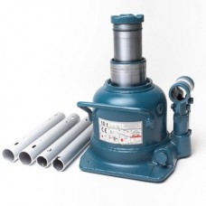 Домкрат бутылочный профессиональный низкопрофильный двухштоковый 10т 125-225 мм TH810002