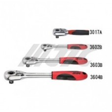 Трещотка 1/4" 150мм (резиновая ручка) (шт.)