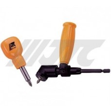 Отвертка с угловым переходником 90° (+2 биты PH2*25мм и держатель) (шт.)