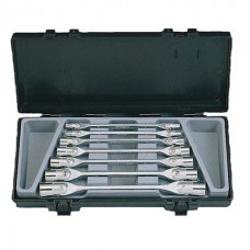 Набор ключей торцевых с шарниром 7 пр. (6-19 мм) (5074)