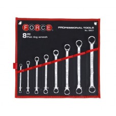 Набор ключей накидных отогнутых на 15° 8 пр. (6-22 мм) (50821A)