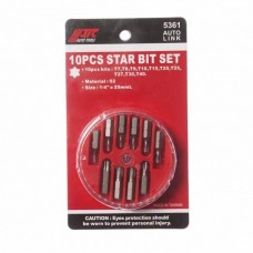 Набор бит TORX 1/4" T7-T40 10ед. (шт.)