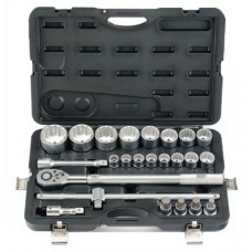 3/4" Набор инструмента 12-гр. 24 пр. (6241)