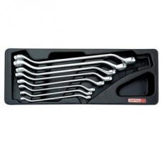 Набор ключей накидных 6-22мм (угол 45°) 8ед. (в ложементе)