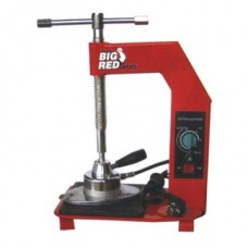 Вулканизатор с винтовым прижимом, температурный контроллер, настольный, 1 нагревательная пластина
