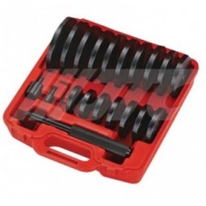 Набор оправок для выпрессовки подшипников, втулок, сальников 70-155мм (шаг 5мм)